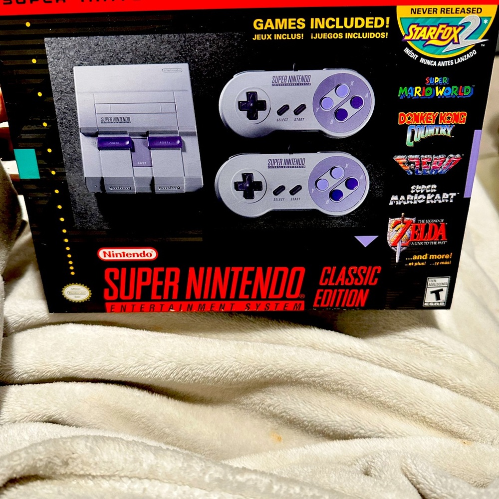 Super Nintendo Mini Entertain System Classic Edition 21 Games Inc